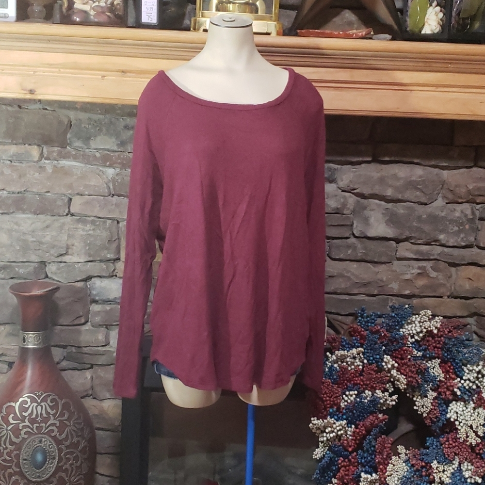 ⚡SALE⚡AE  SOFT & SEXY PLUSH THIN SWEATER SZ L